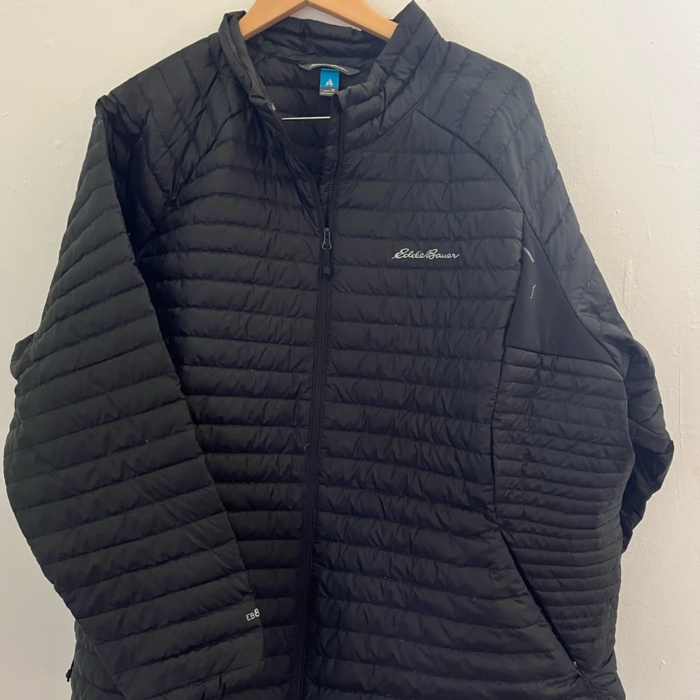 Eddie Bauer Womens Black Quilted Jacket